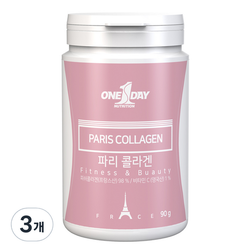 원데이뉴트리션 파리 콜라겐, 3개, 90g