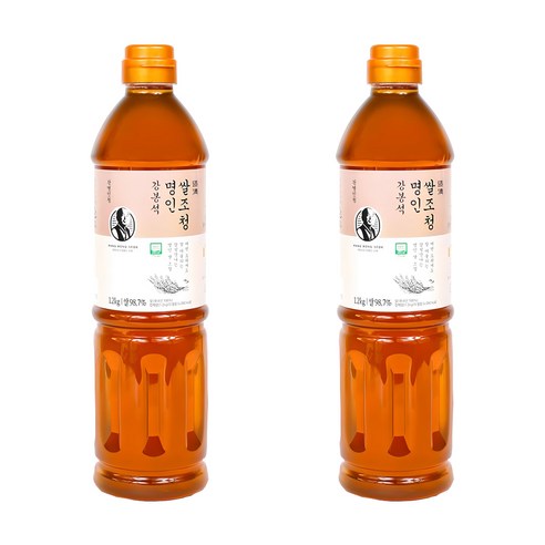강봉석 명인 쌀조청