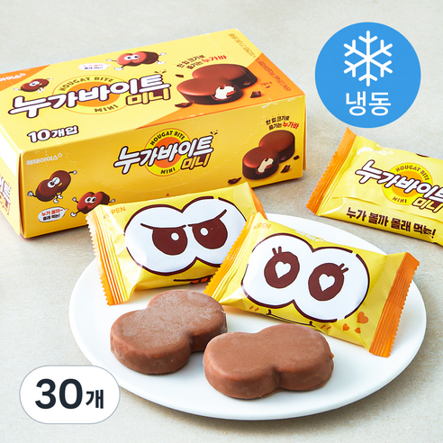 해태 누가바이트 미니 (냉동), 45ml, 10개입, 3박스
