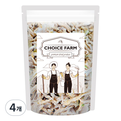 초이스팜 건무말랭이, 150g, 4개