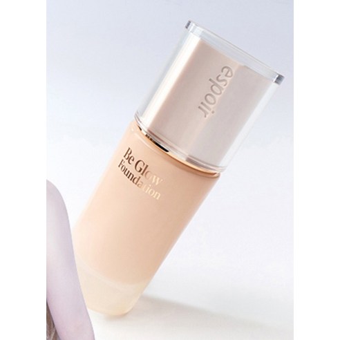 촉촉한 윤광 피부를 완성하는 에스쁘아 비글로우 파운데이션 3C 웨딩피치