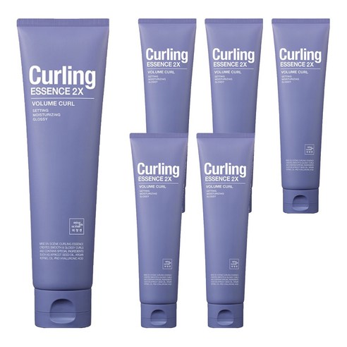 미쟝센 컬링 에센스 2X 볼륨 컬 크림, 150ml, 6개