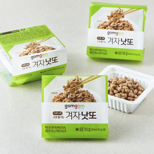 곰곰 겨자 낫또 세트