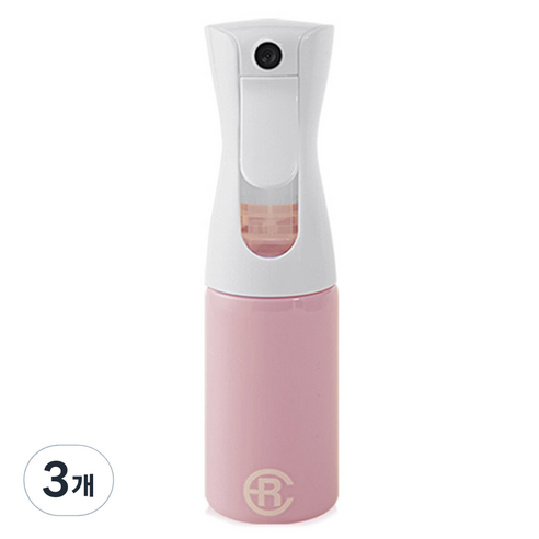 에어라파 압축 스프레이 분무기 소형 160ml, 핑크, 3개