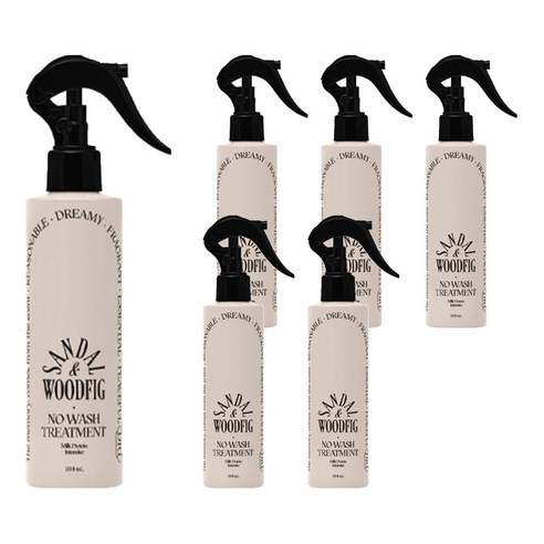 오디드 밀크프로틴 인텐시브 노워시 앰플 헤어트리트먼트 샌달우드피그, 200ml, 6개