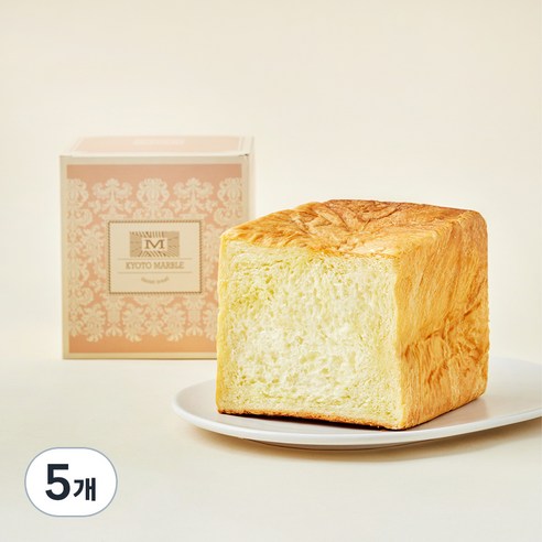 교토마블 플레인 데니쉬 식빵, 440g, 5개