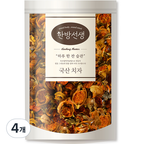 한방선생 국산 치자, 300g, 4개