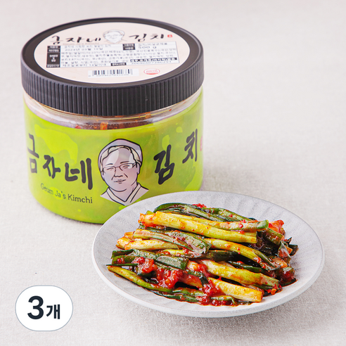 금자네 파김치, 500g, 3개