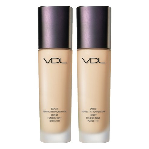 브이디엘 엑스퍼트 퍼펙트 핏 파운데이션 30ml, V02, 2개