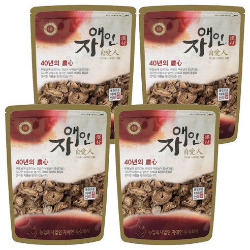 자애인 볶은 우엉, 250g, 4개