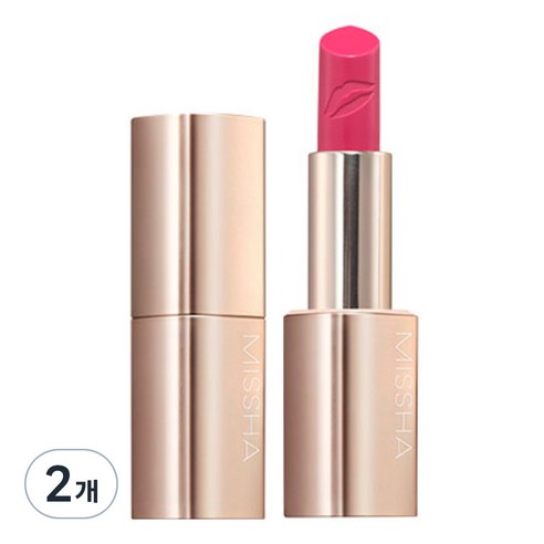 미샤 아트 루즈 글램 립스틱, 헤이마젠타, 3.6g, 2개