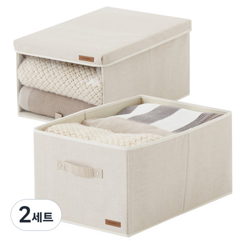 한샘 샘베딩 수납합 윈도우 대 + 서랍형 대 세트, 내츄럴 베이지