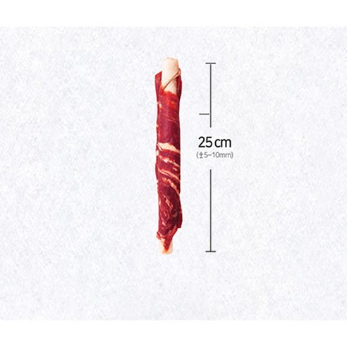 대형견의 치아 건강과 즐거움을 위한 프리미요 소고기 딩고껌