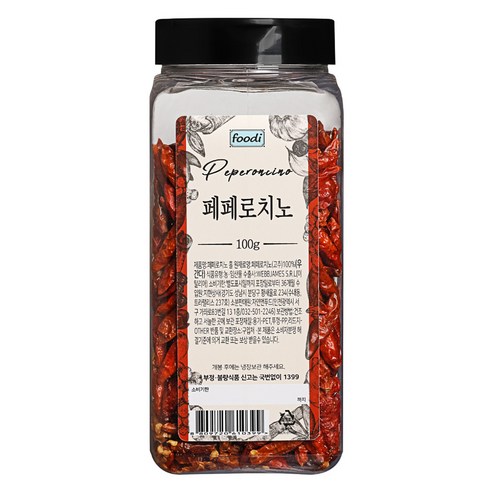 foodi 페페로치노 홀, 100g, 1개