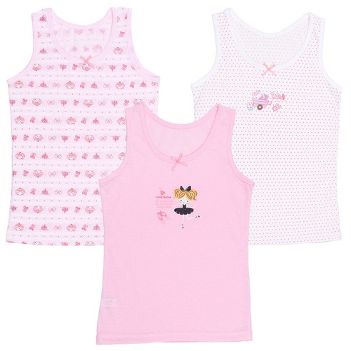 캐릭토피아 키즈라인 여아용 러브발레 런닝 3종 세트