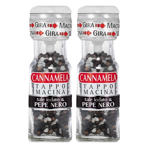 칸나멜라 페퍼 솔트, 35g, 2개