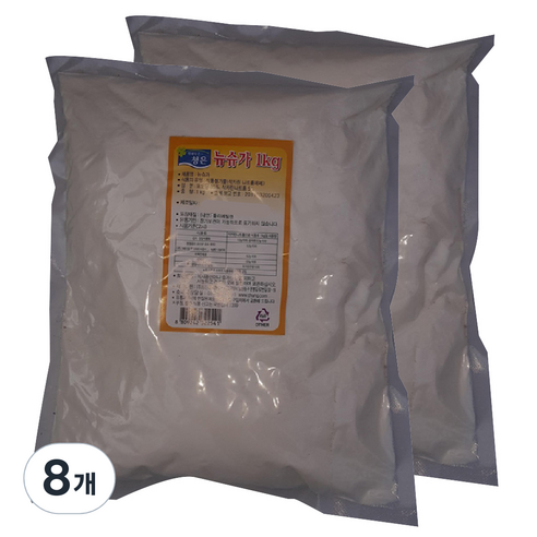 청은 뉴슈가, 1kg, 8개