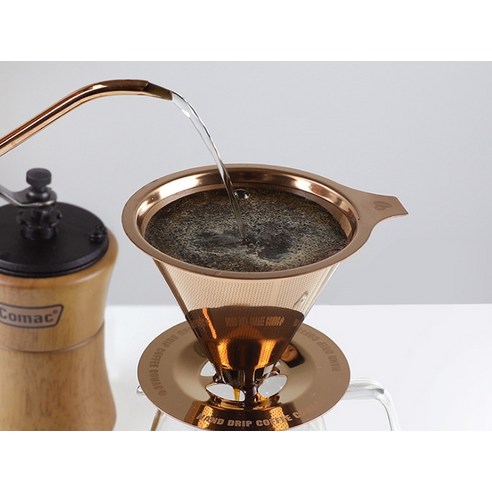 코맥 티타늄 드리퍼와 계량 유리 서버: 향긋한 커피 경험을 위한 필수품