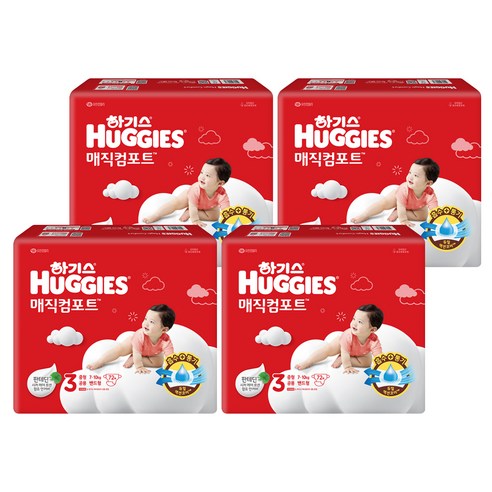 하기스 매직컴포트 밴드 기저귀, 쾌적함과 흡수력의 완벽한 조화!
