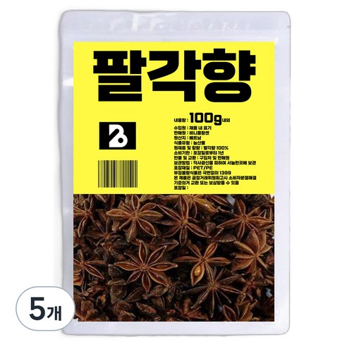 비니플랑센 팔각향, 100g, 5개