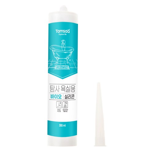 탐사 욕실용 바이오 실리콘 300ml, 1개 
셀프인테리어