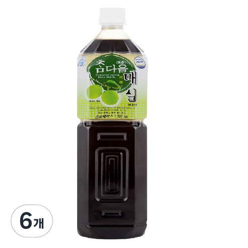 파낙스 참다음 매실, 1.5L, 6개