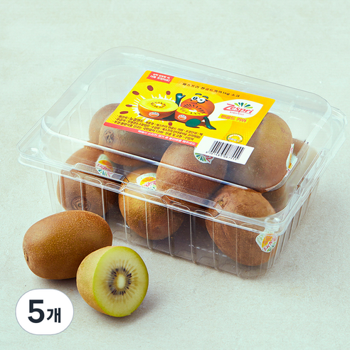 제스프리 썬골드키위, 1kg(소과), 5개