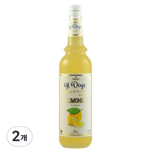 일도제 레몬 시럽, 2개, 700ml