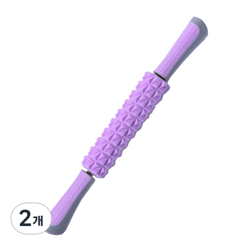 웨이브 바디괄사 마사지 스틱, 블루, 2개