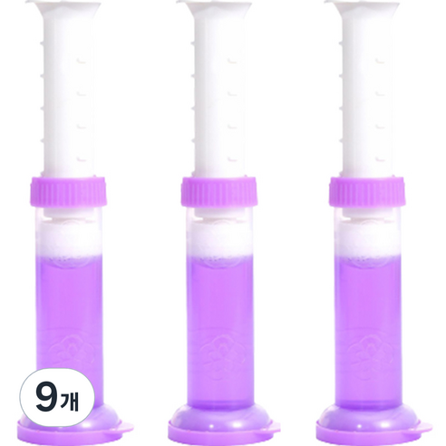 아이돈케어 클린젤리 변기젤 머스크 라벤더향, 50ml, 9개