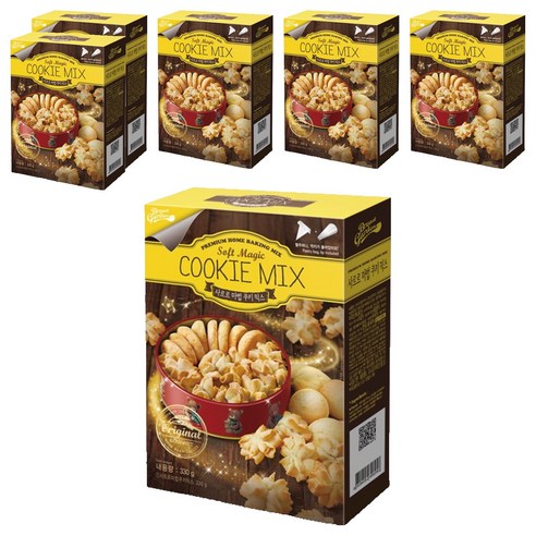 브레드가든 사르르 마법 쿠키 믹스, 330g, 6개