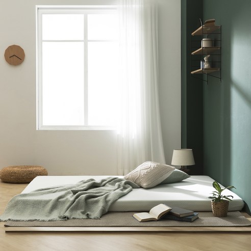 숙면을 선사하는 마법, 지누스 그린티 플러스 메모리폼 토퍼