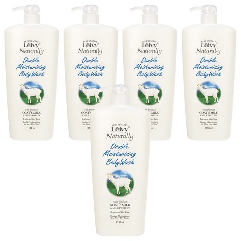 레이비 산양유 바디워시, 1.15L, 5개