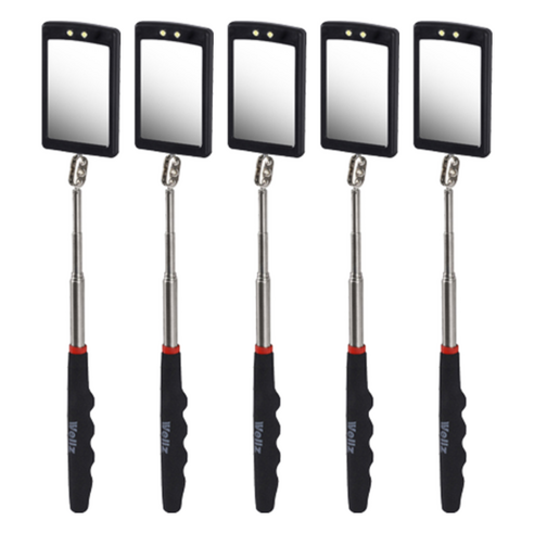 Wellz LED 검사거울 KIM-5283L, 5개