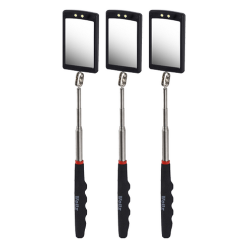 Wellz LED 검사거울 KIM-5283L, 3개