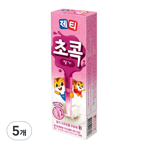 [동서] 제티 초콕, 3.6g, 10개입, 5개