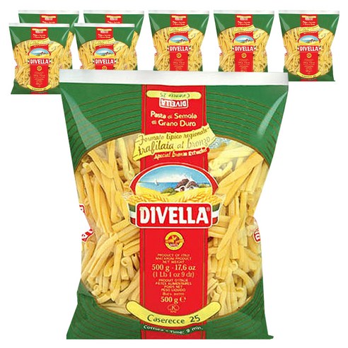 디벨라 카세레체 파스타, 500g, 8개