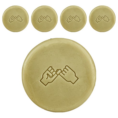 동구밭 올바른 샴푸바 중건성용, 120g, 5개
