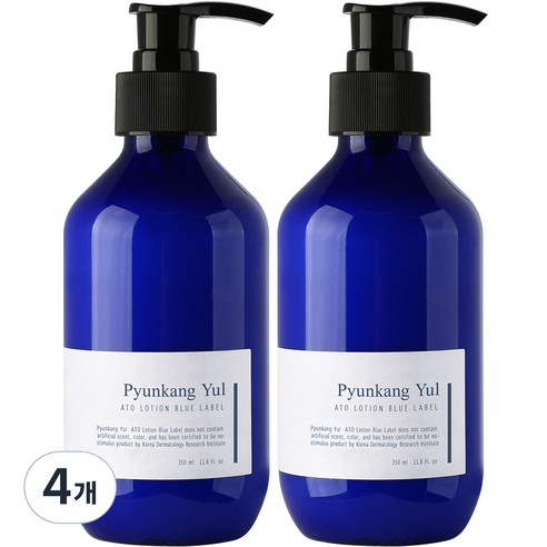 편강율 블루라벨 아토 로션, 350ml, 4개