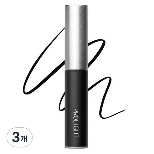 프로에잇 리퀴드 디파인 라이너 2.5ml, 01 딥블랙, 3개