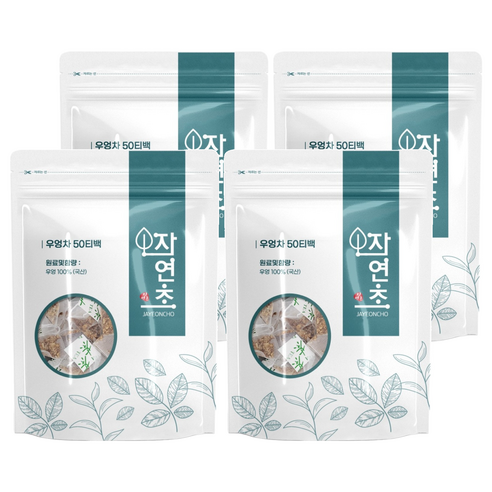 자연초 우엉차 삼각티백, 1g, 50개입, 4개