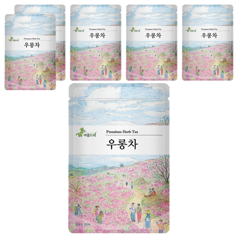 아름드레 삼각티백 우롱차, 1.5g, 25개입, 6개