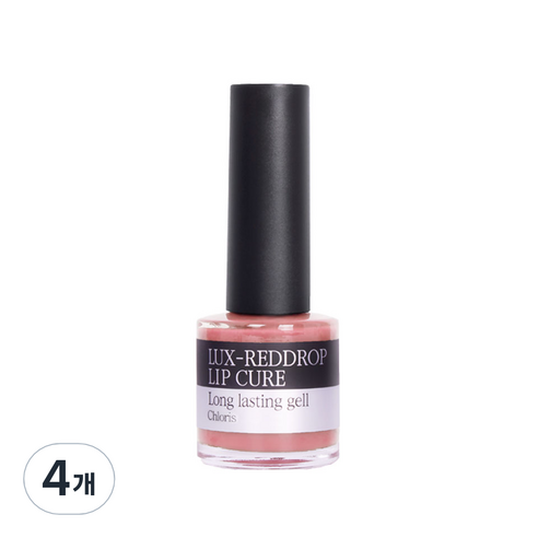 럭스 레드드롭 립큐어 롱래스팅젤 8ml, 클로리스, 4개