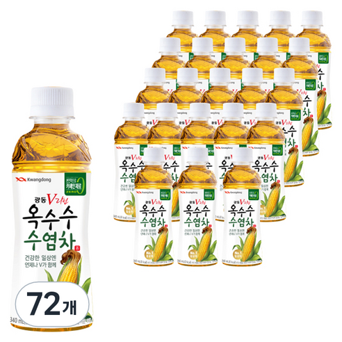 광동옥수수수염차, 340ml, 72개