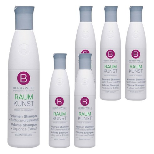 베리웰 볼륨 헤어 샴푸, 6개, 250ml