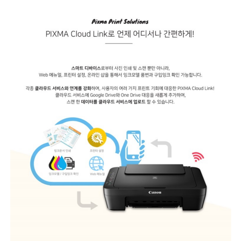 캐논 PIXMA WiFi 잉크젯 복합기 MG3090