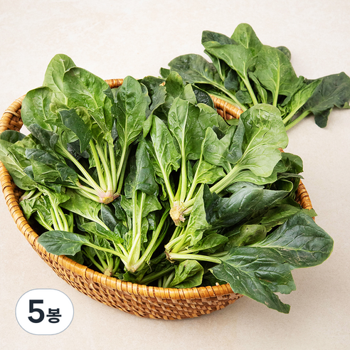 남해 시금치, 500g, 5봉