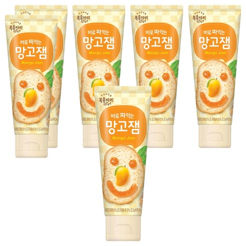 복음자리 바로 짜먹는 망고잼, 100g, 6개