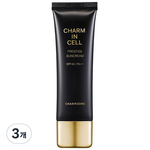 참존 참인셀 프레스티지 선크림 SPF40 PA++, 50ml, 3개