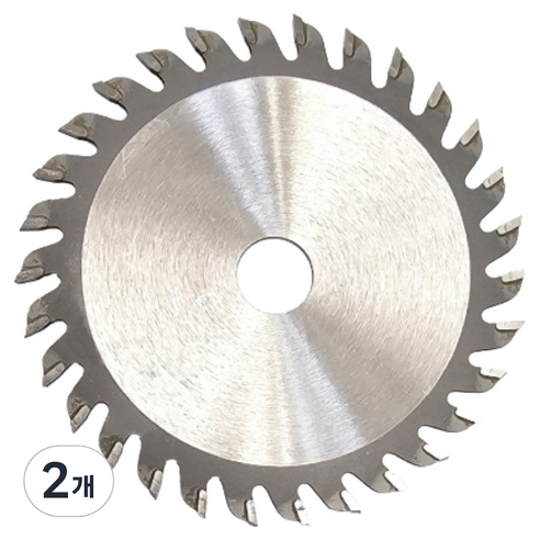 코스코메탈 목재용 당가루톱날 100mm x 30P x T 2.4mm x 15mm, 2개